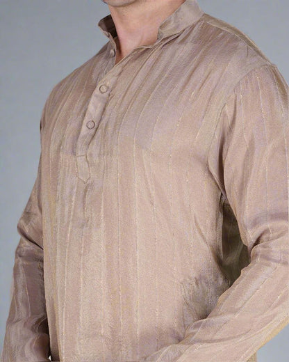 Beige Aura Kurta