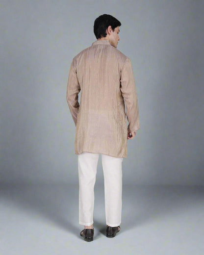 Beige Aura Kurta