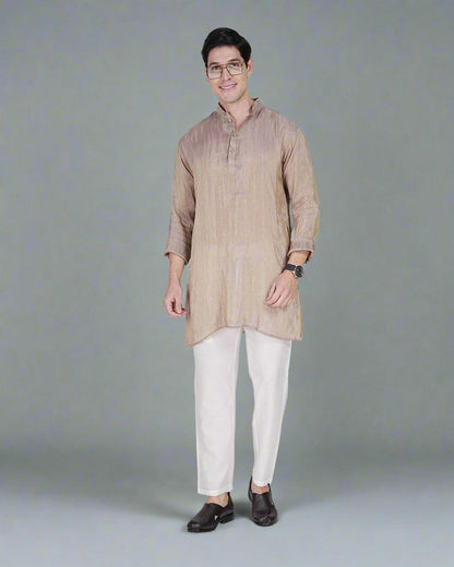 Beige Aura Kurta