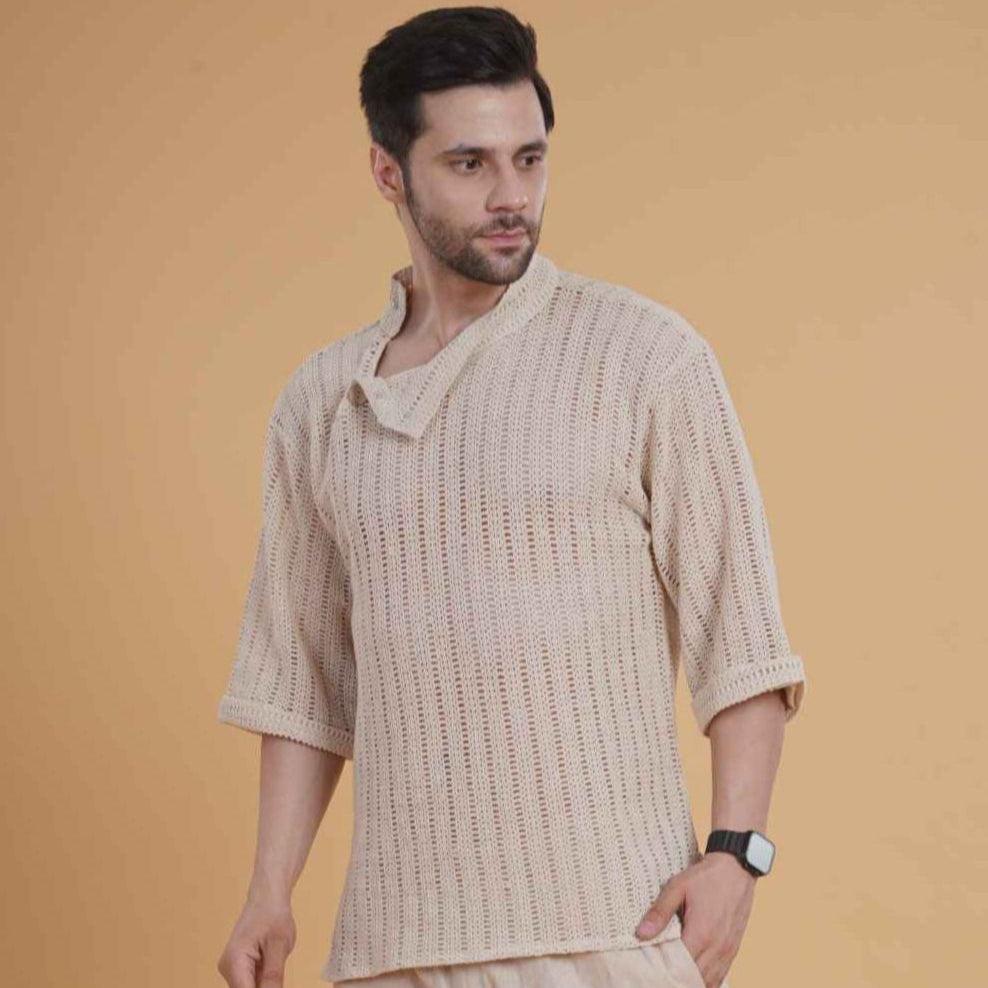 Breezy Mesh Crochet Top