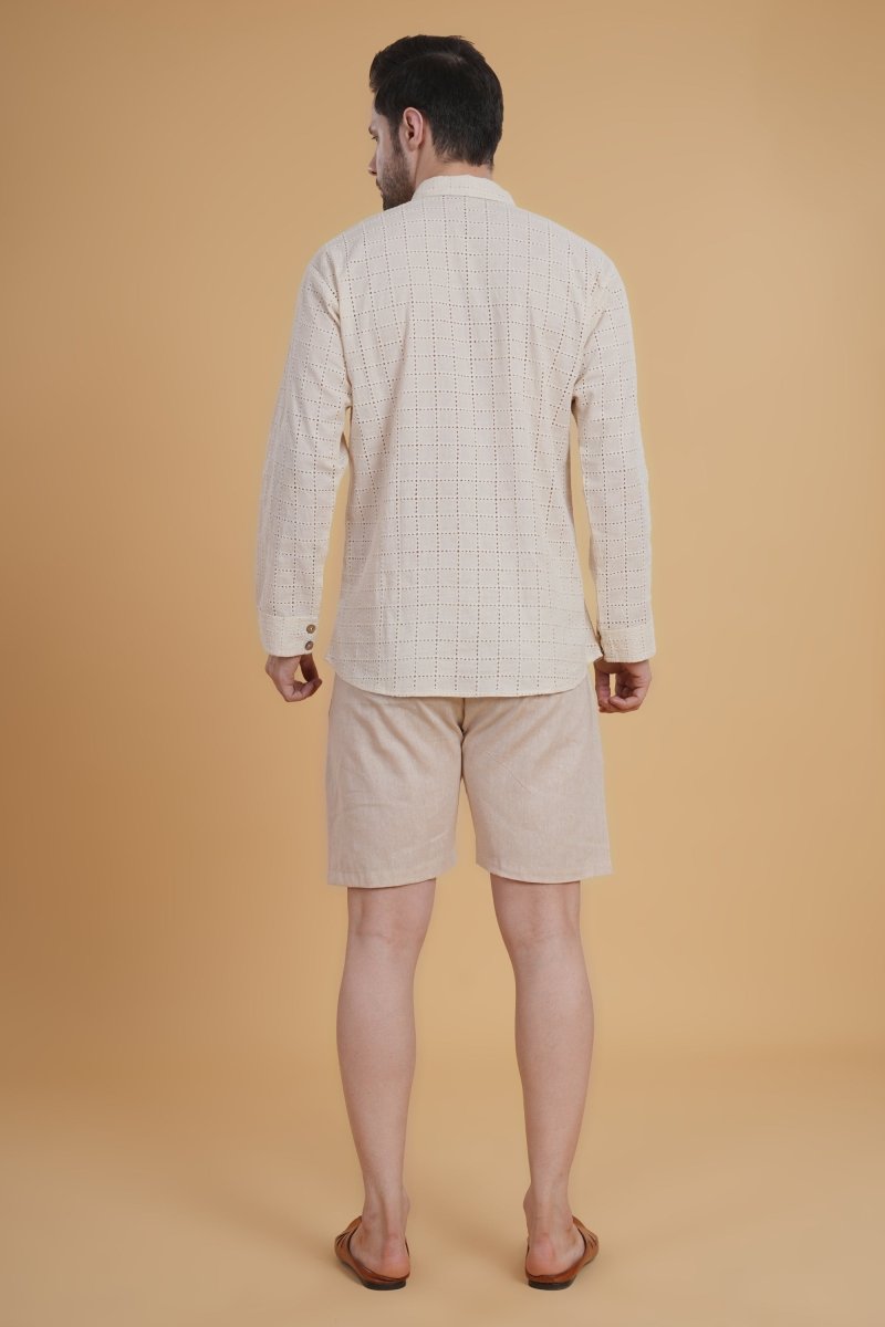 Sandscript Hakoba Shirt Product Description Step into understated ...