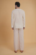 Cream Hakoba Cotton Co-ord Set
