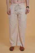 Cream Hakoba Cotton Co-ord Set
