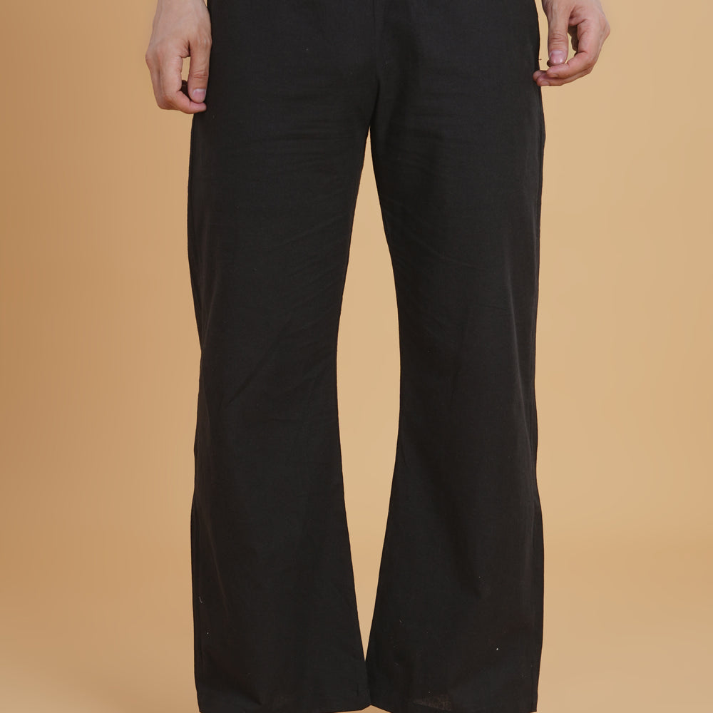 Black Cotton Pajama