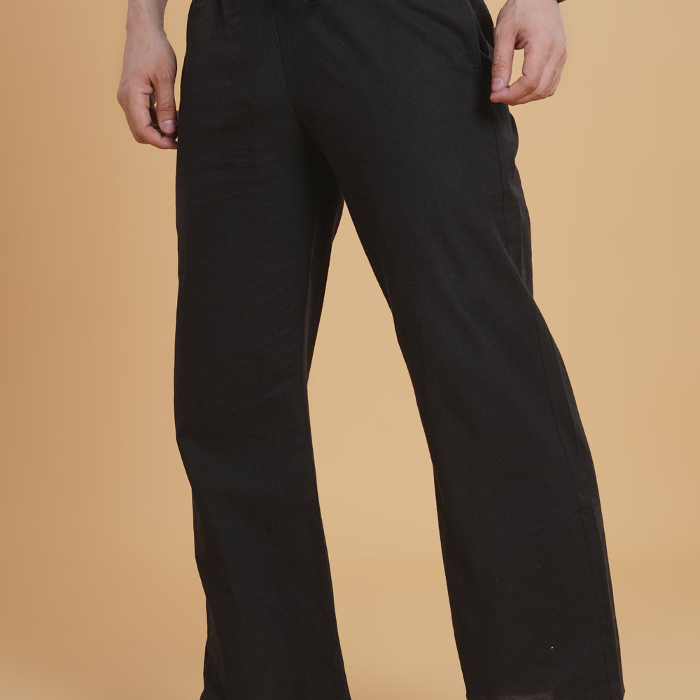 
                      
                        Black Cotton Pajama
                      
                    