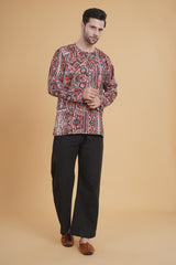 Boho Blaze Kurta Pajama Set