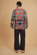Boho Tribal Vibe Classic Black Relax Fit Pajama