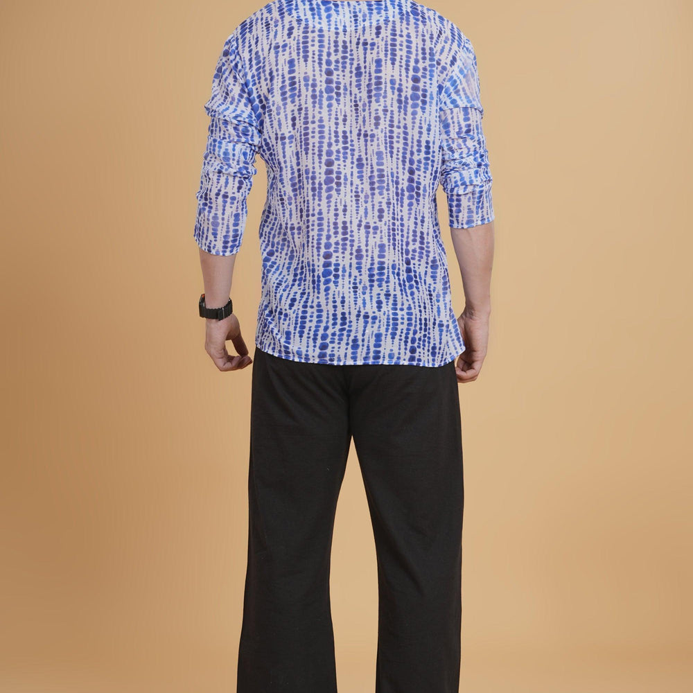 
                      
                        Indigo Shibori Comfort  Cotton Kurta
                      
                    