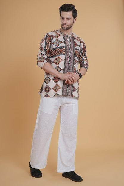 Nomadic Vibe Aztec Kurta