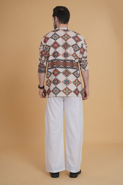 Nomadic Vibe Aztec Kurta