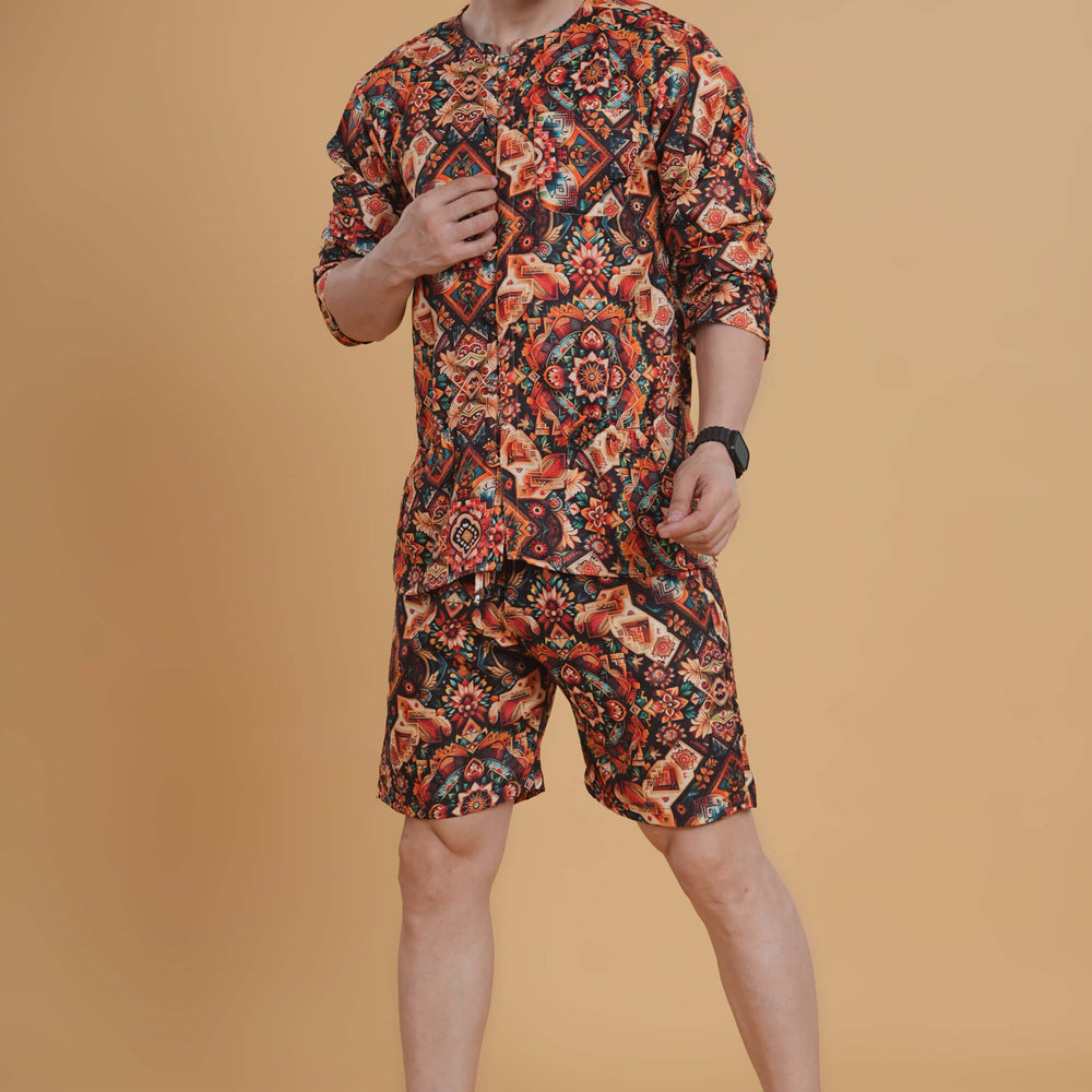 Boho Blaze Co-Ord Set