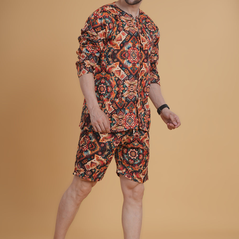 
                      
                        Boho Blaze Kurta
                      
                    