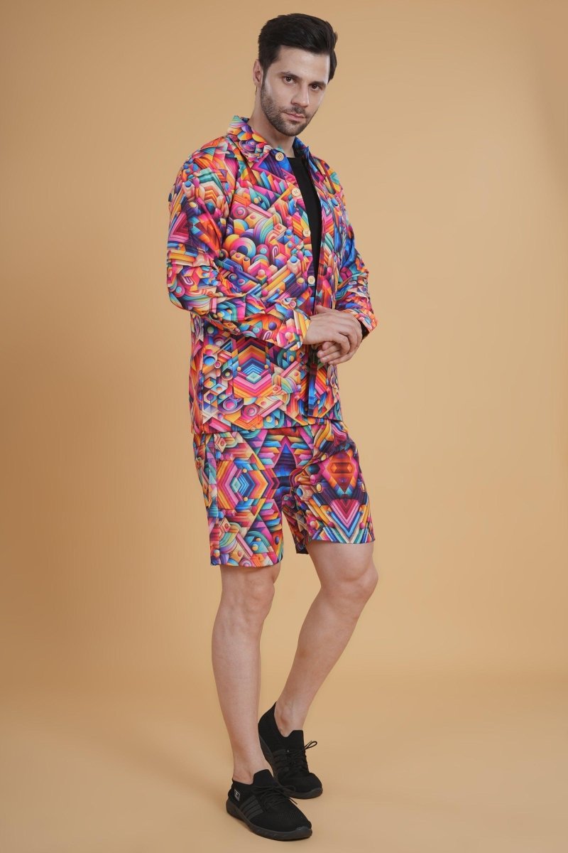 Multicolour Infinity Cube  Short