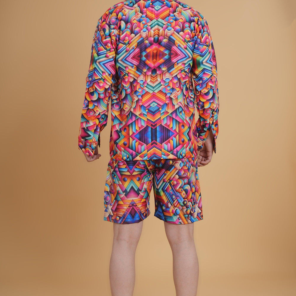
                      
                        Multicolour Infinity Cube  Short
                      
                    