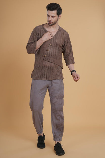 Clay Fold Printed Pajama