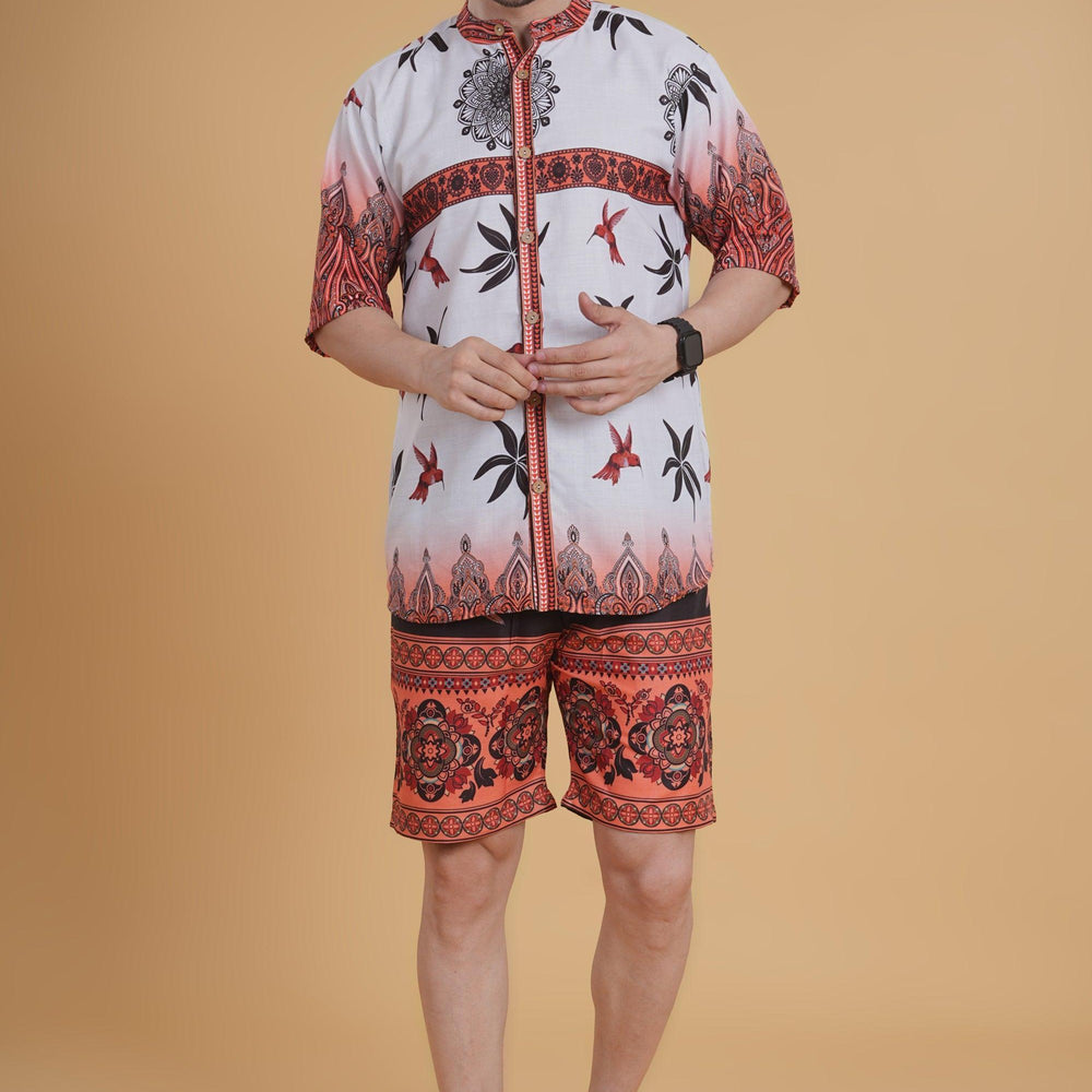 
                      
                        Tropical Breeze Printed Shirt
                      
                    