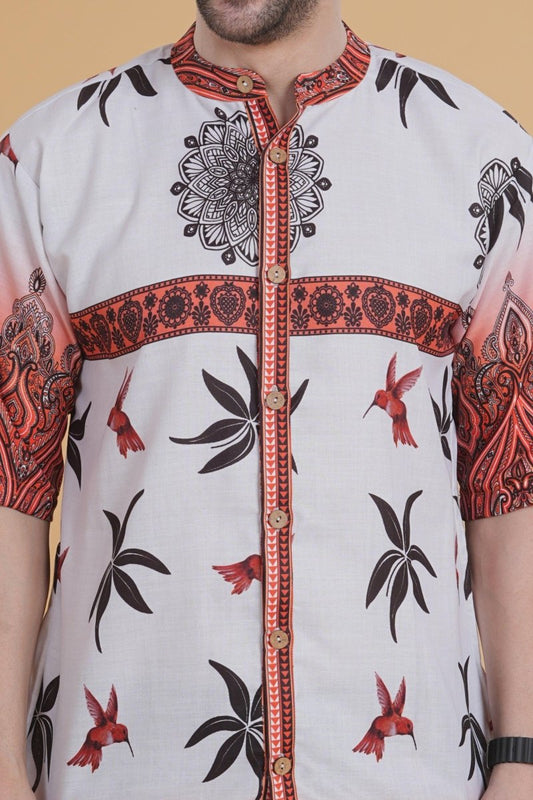 Tropical Breeze Printed Shirt