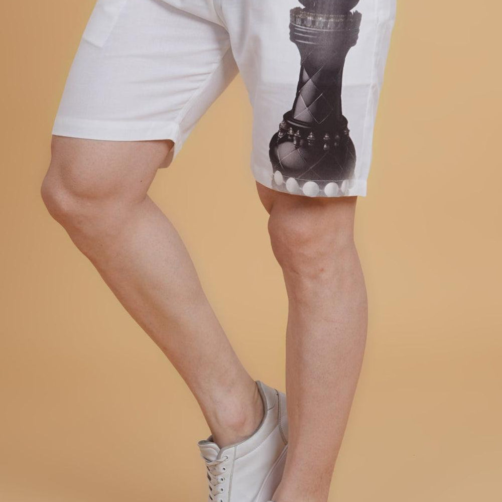 Tropical Checkmate Shorts