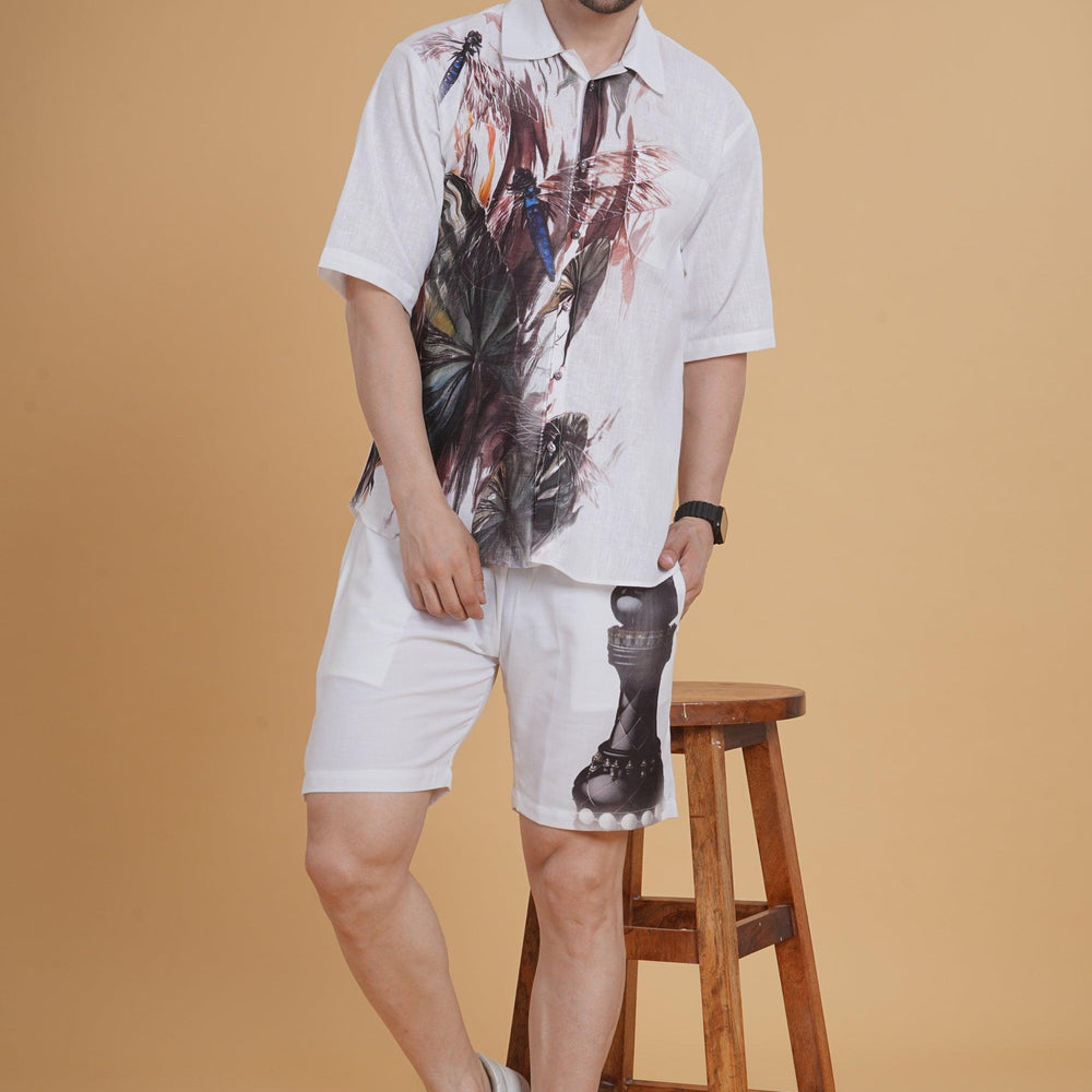 
                      
                        Tropical Checkmate Shorts
                      
                    