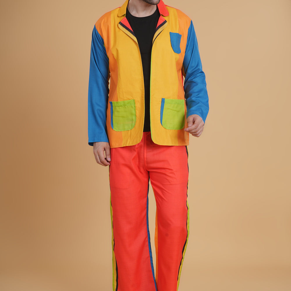 VIBRANT MULTICOLOUR CO-ORD SET