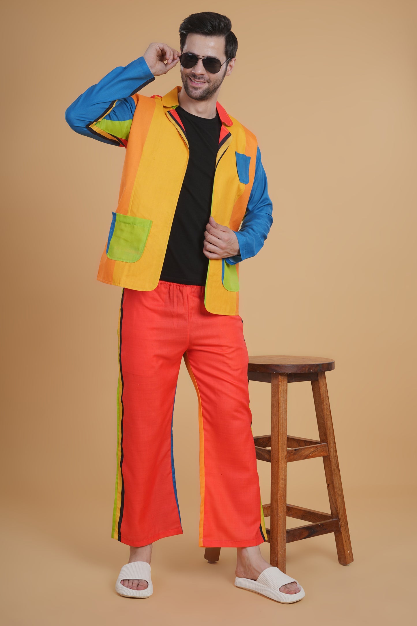 VIBRANT MULTICOLOUR CO-ORD SET
