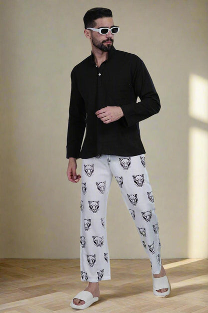 Tiger Pride Print Pajama