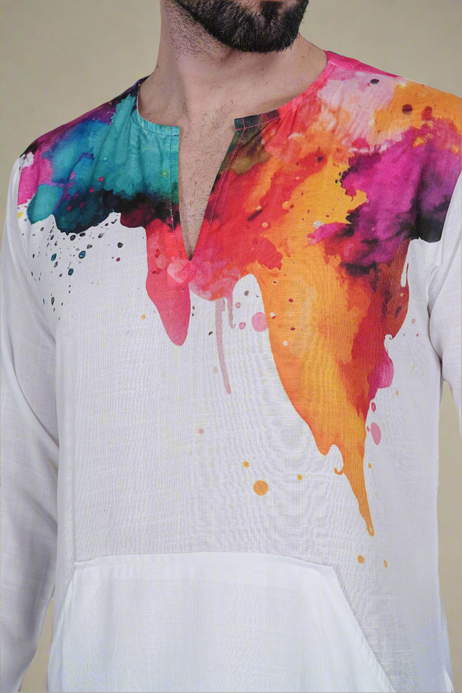 
                      
                        Splash Harmony Kurta
                      
                    