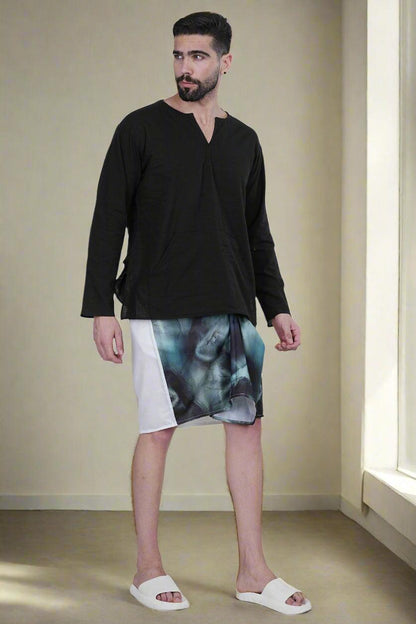 Midnight Mist Ensemble PajamaLungi