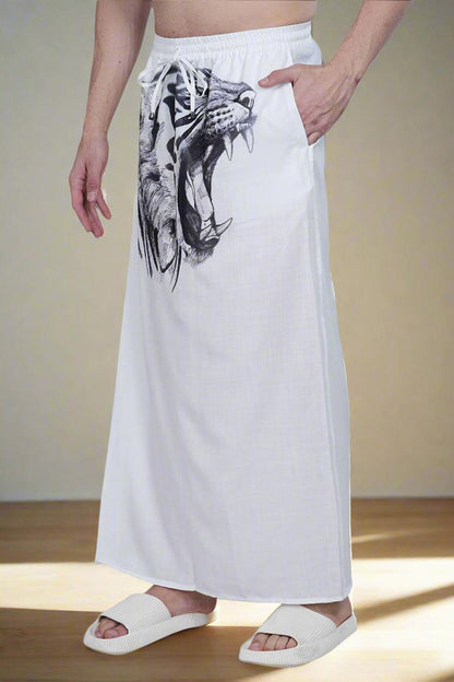 Lion Print PajamaLungi