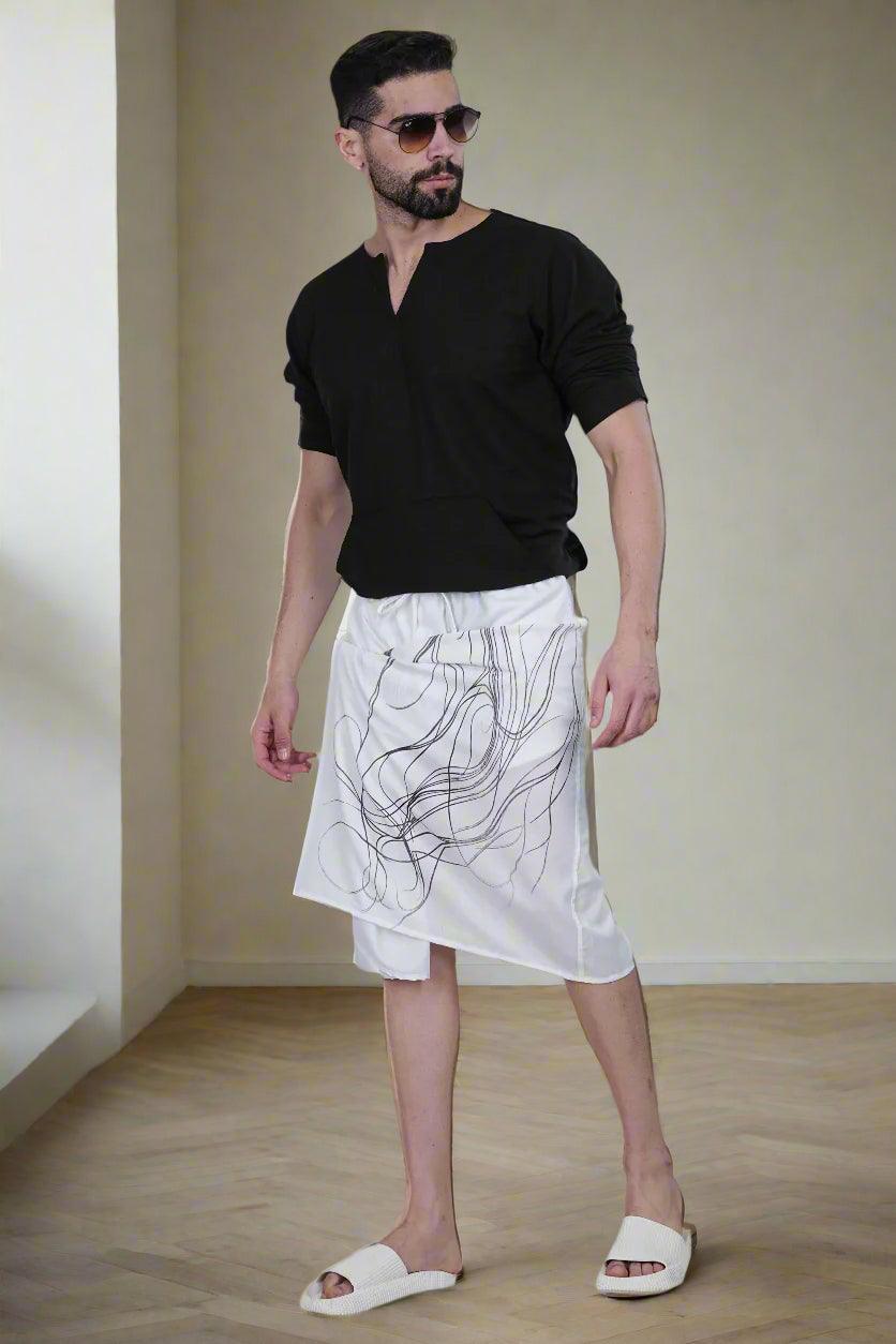 Horse Digital Print PajamaLungi - Nirmal Online