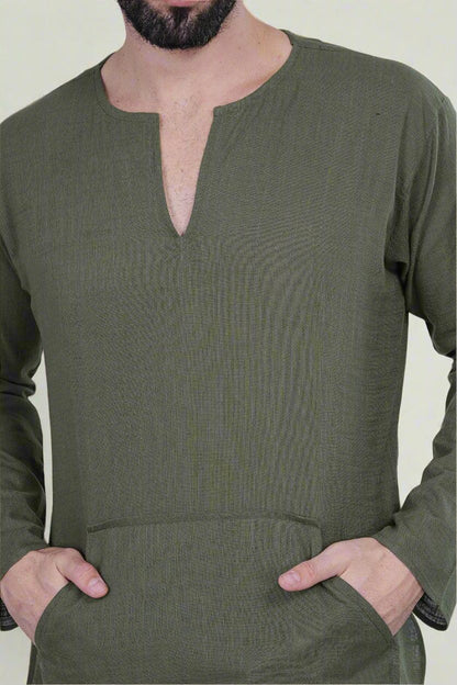 Serene Lotus Ensemble PajamaLungi