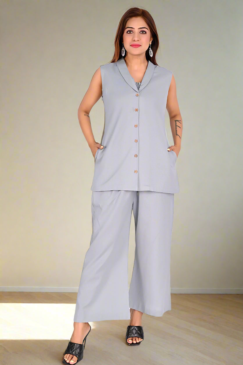 Slate Chic Cord Set