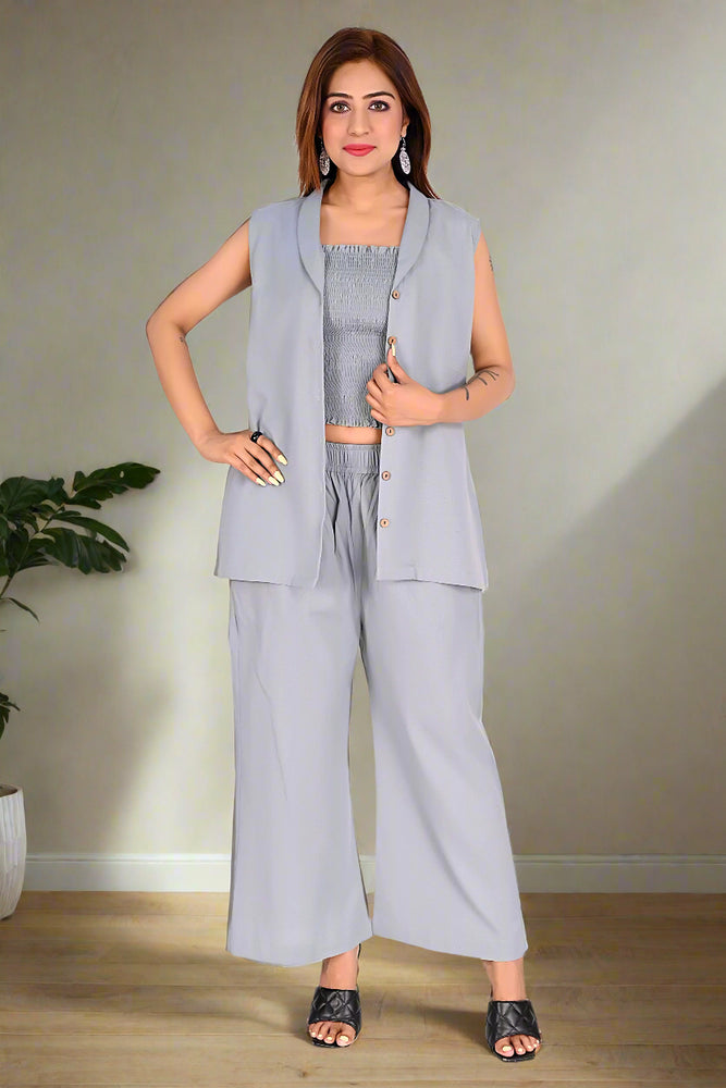 
                      
                        Slate Chic Cord Set
                      
                    