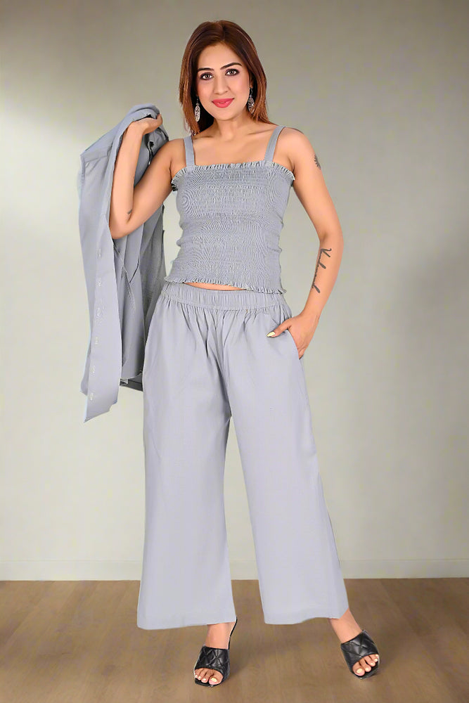 Slate Chic Cord Set
