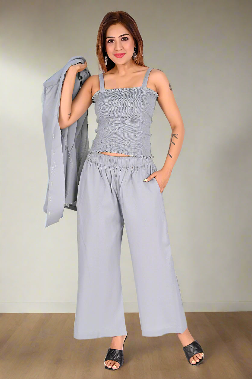 Slate Chic Cord Set