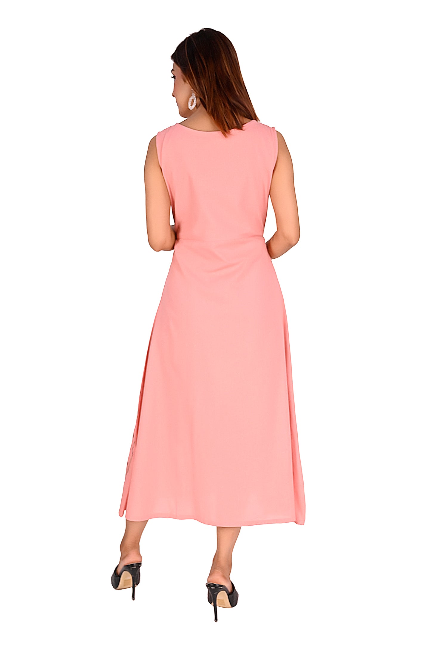 Pink Whispering Petals Dress