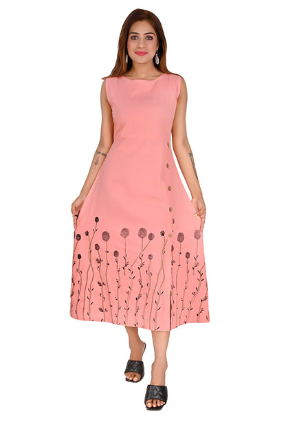 Pink Whispering Petals Dress