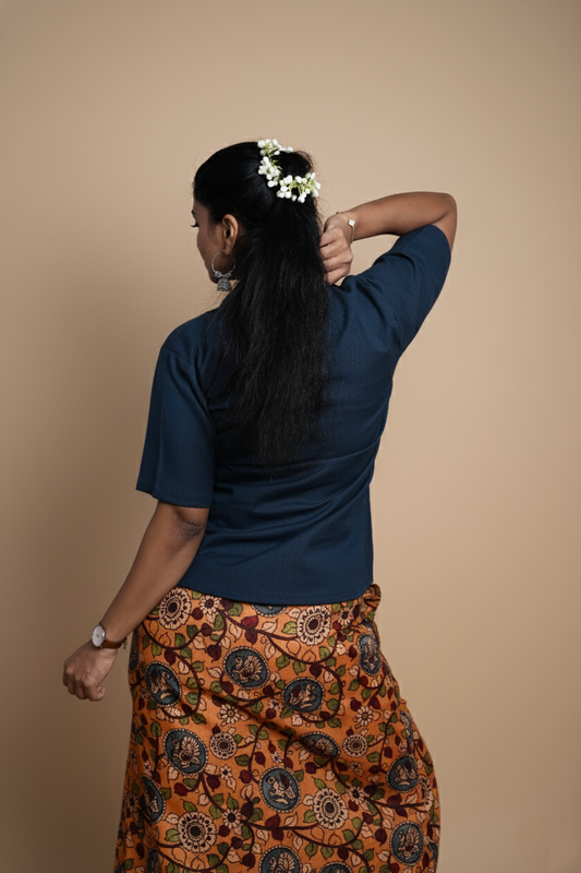 Women Tree Leaves Printed Pajamalungi