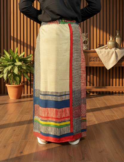 Men's Multicolor Geometric Print Pajamalungi