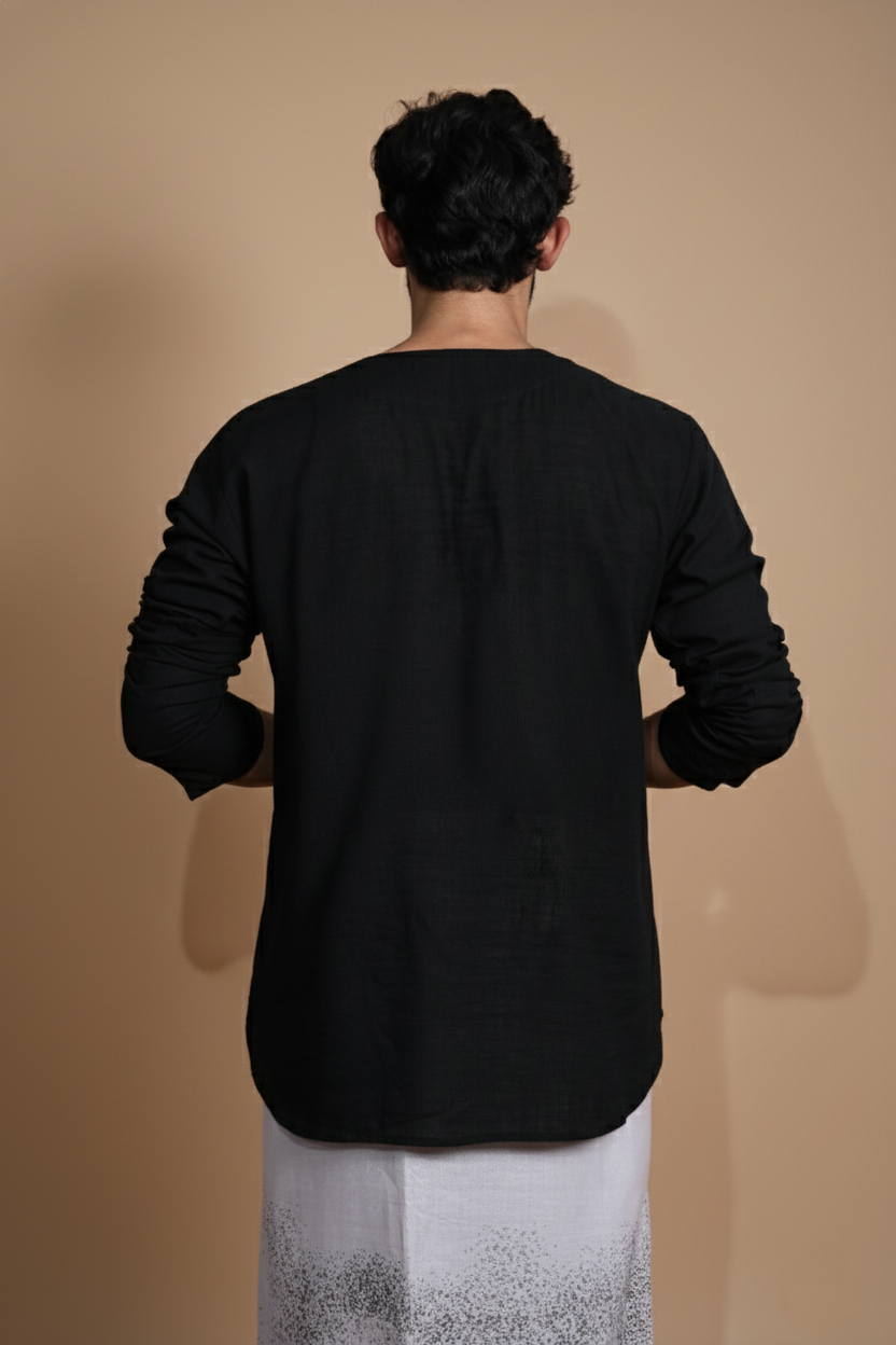 Beige & Black Digital Print  Pajamalungi