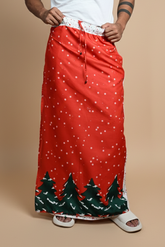 Red Snow/Tree-Line Pajamalungi