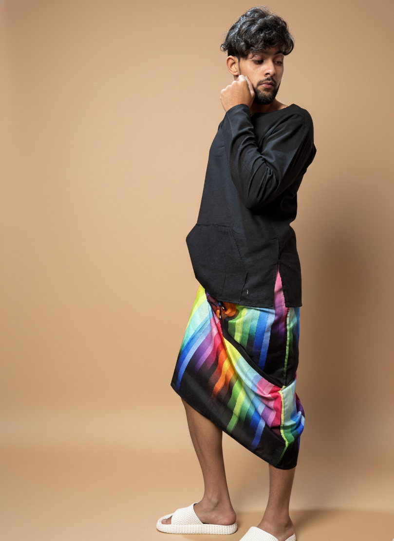 Vibrant Waves multicolor Pajamalungi