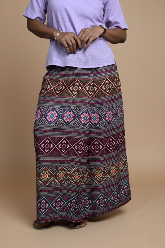 Women Diamond shape multicolor pajamalungi