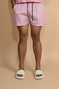 Pink Pop Sleeveless Shorts