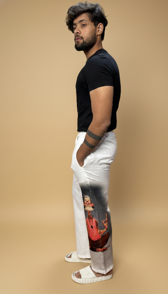 Men Peaceful Flamingo Pajama