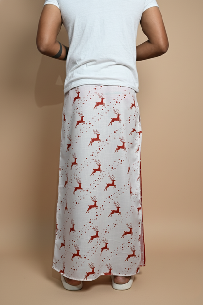 Red Snow/Lamppost Pajamalungi