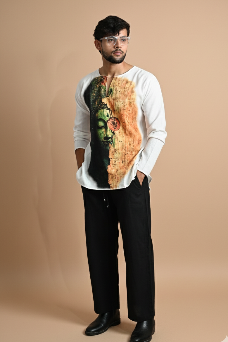 Sattva Style Cotton Kurta for Men