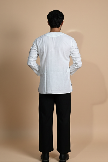 Sattva Style Cotton Kurta for Men's