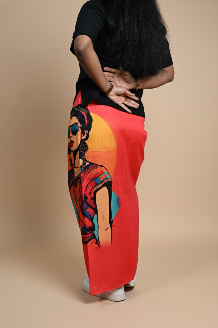 Women Solid Black Halfsleeve Kurti