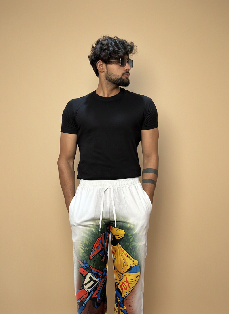 Men Moto Art Pajama